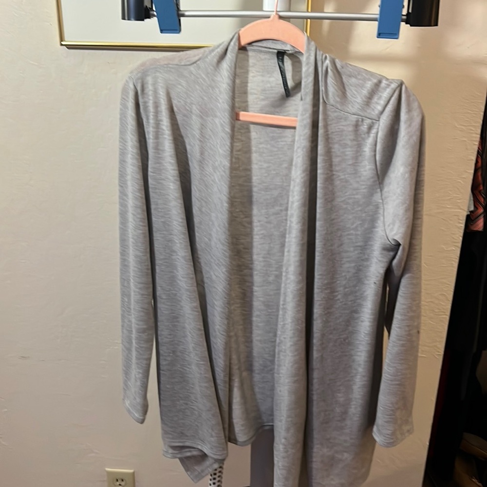 Light grey Rags & Couture Cardigan.